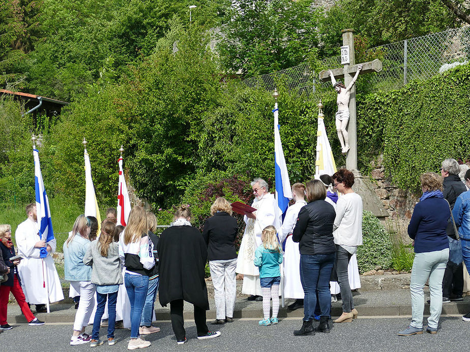 Bittprozession an Christi Himmelfahrt (Foto: Karl-Franz Thiede)